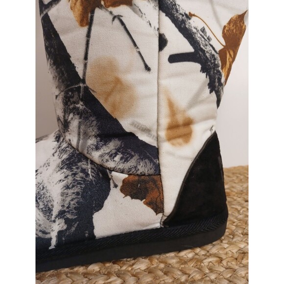 MUK LUKS Women Sz 10 Legendary Whitetail Tall Camo Boots Faux Fur Lined - Picture 9 of 16